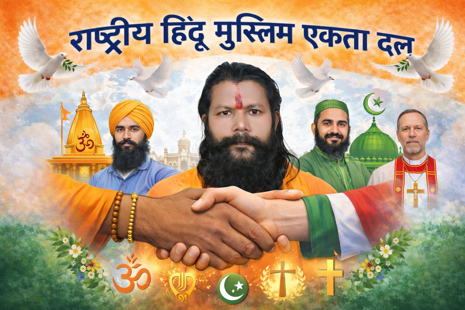 राष्ट्रीय हिंदू मुस्लिम एकता पार्टी – एकता और सद्भाव का प्रतीक